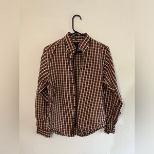 Plaid Button-Up